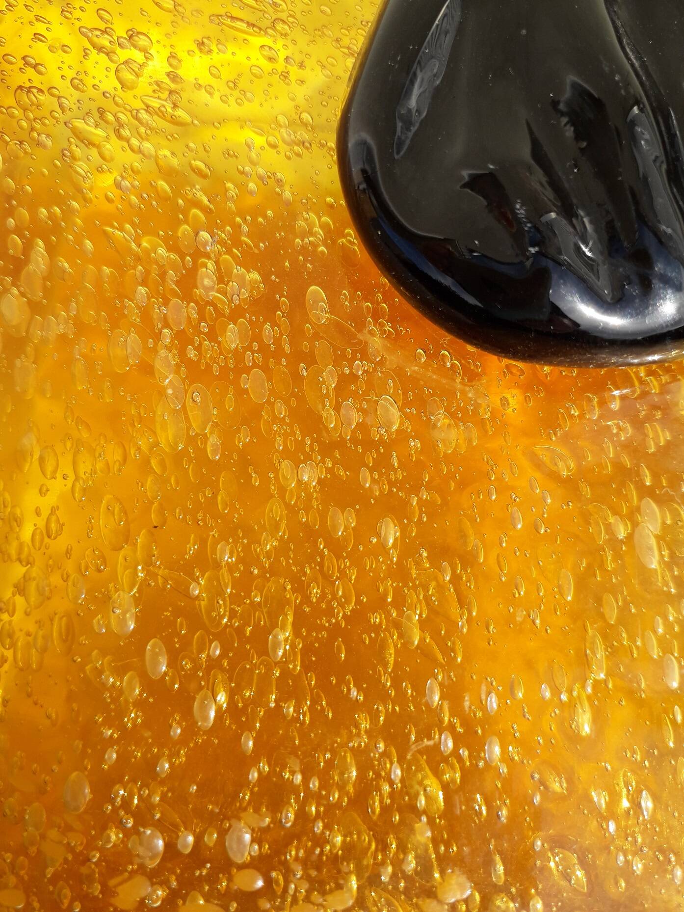 Glass vase
