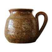 Enamelled resnarl pitcher