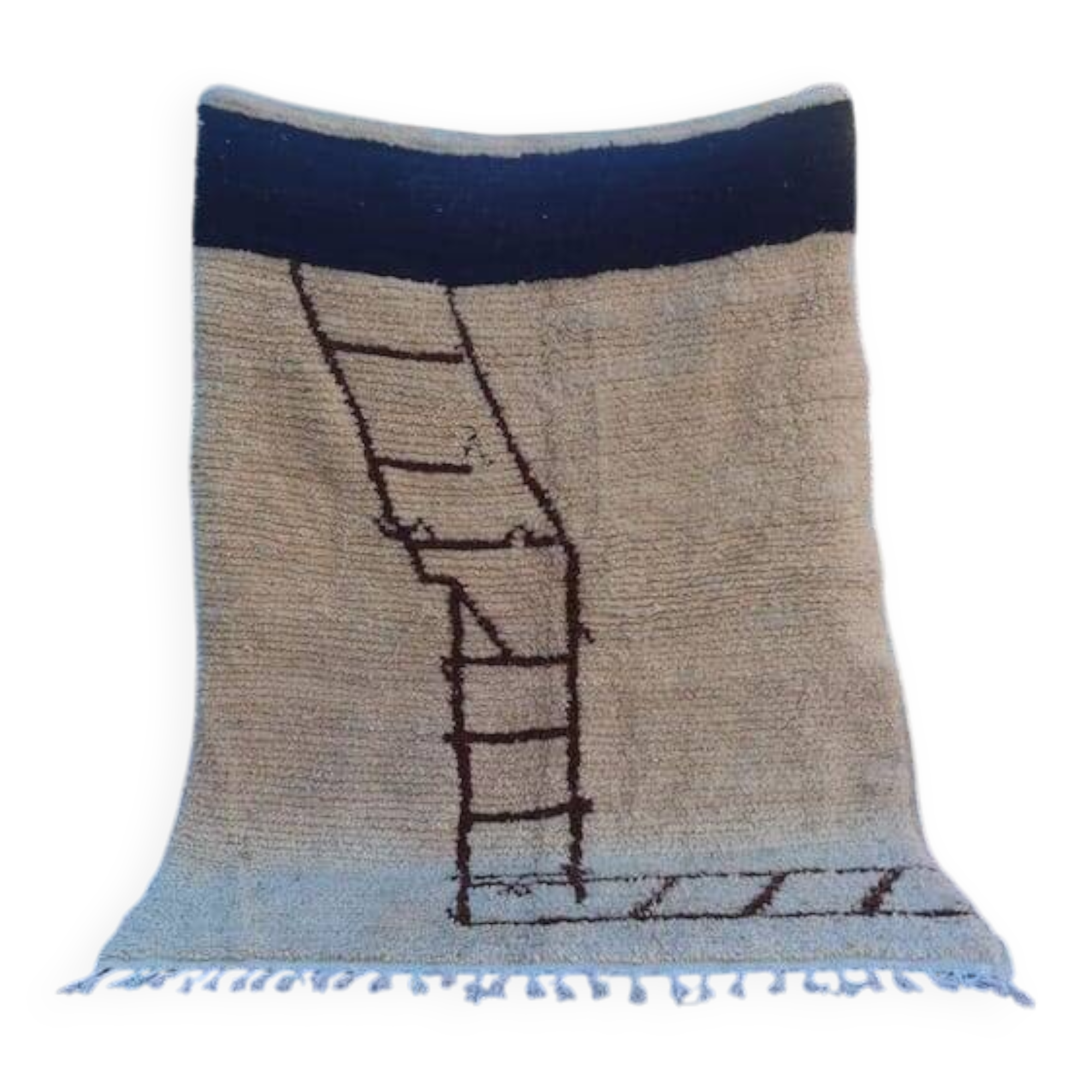 Moroccan Azilal handmade rug