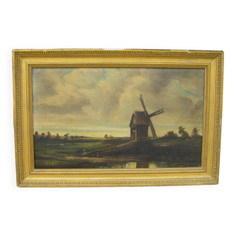 Peinture Hollandaise ancienne