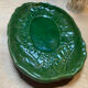 Plat barbotine vintage