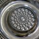 Art Deco chrome ashtray