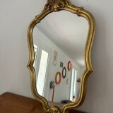 Miroir doré vintage