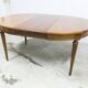 Louis XV round table + 3 extensions 115 cm max 2m50
