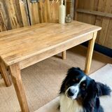 Table de ferme restaurée