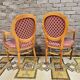 Paire de fauteuil Médaillon style Louis XV