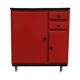 Buffet années 50 rouge