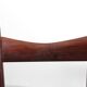 Suite de 4 chaises scandinaves en palissandre de Rio