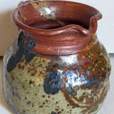 Traditional pottery sandstone pyrite Art-popular XIXth