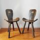 French brutalist vintage chairs from the 60s-70s.