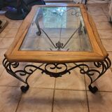 Living room table and console