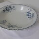 Round and hollow service dish in St Amand iron earth and Hamage model Acacia