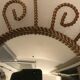 60s mirror braided iron - 43cm