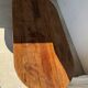 Immense solid teak table 2.10m x 1m
