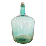 Old blue demijohn