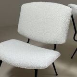 Pair of 1950s armchairs, France