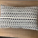 Black tweed cushion