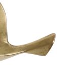 Mid Century Brass Seagull Bird Wall Decoration 35cm