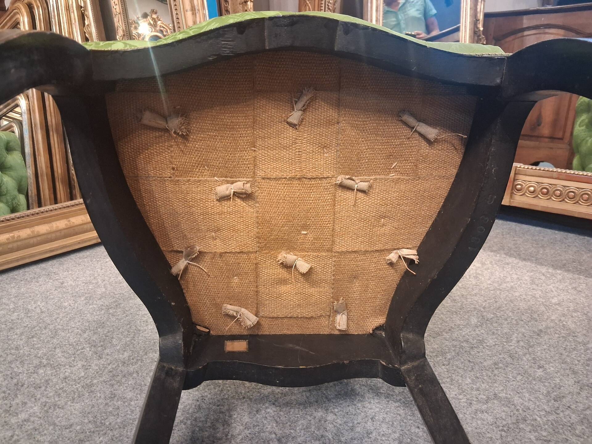 Pair of chairs from the Napoléon III period