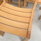 Sornay 80s beech chairs