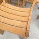 Beech chairs from the 1980s, Sornay.