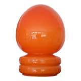 Vintage table lamp orange typical 70's