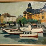 Port and post Neuchâtel (Fauvism)