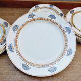 Plat de service rond Longwy