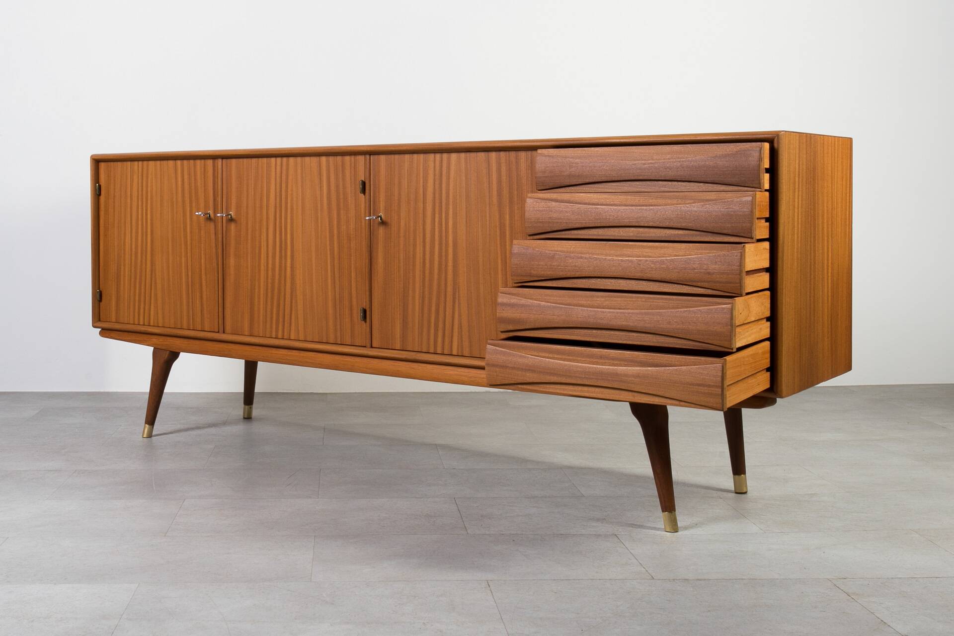 Sven Andersen Sideboard in Teak, Scandinavian Modern, Mid Century Modern, 1