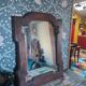 Miroir vintage en bois