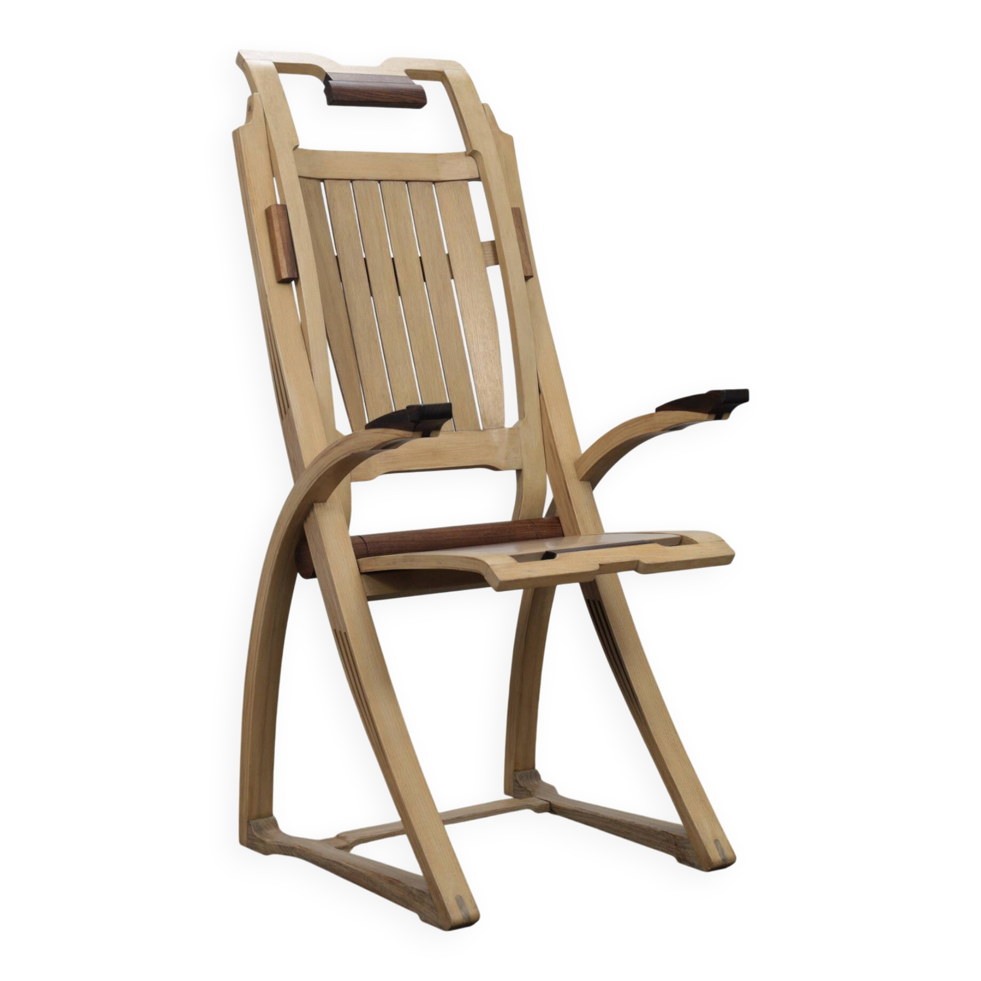Chaise prototype “Rolsa” par J. Limperg, Pays-Bas, années 1960.