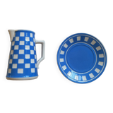 Digoin pitcher and plate