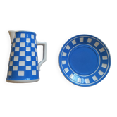 Digoin pitcher and plate