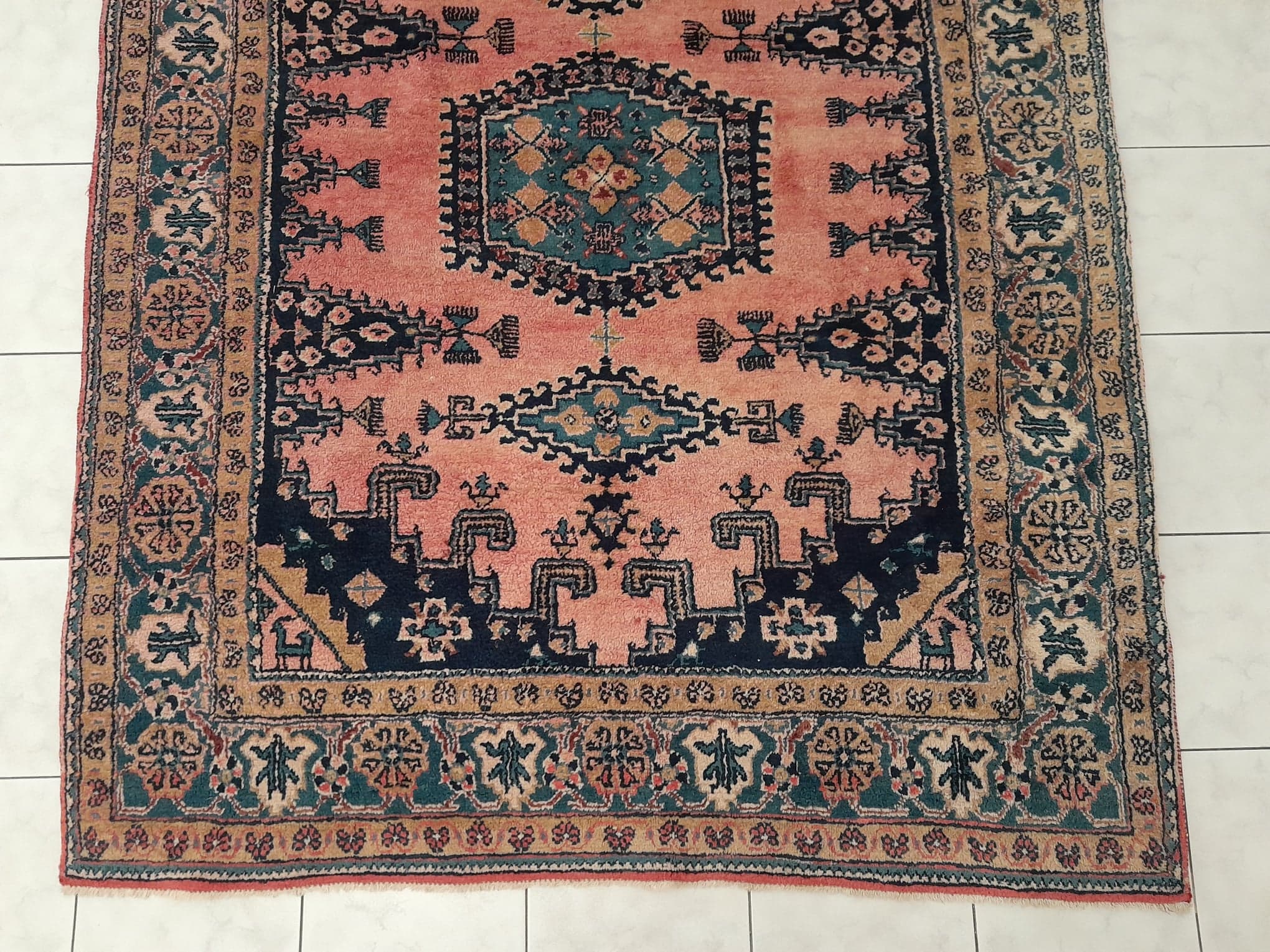 Handmade persian carpet wiss 216x175cm
