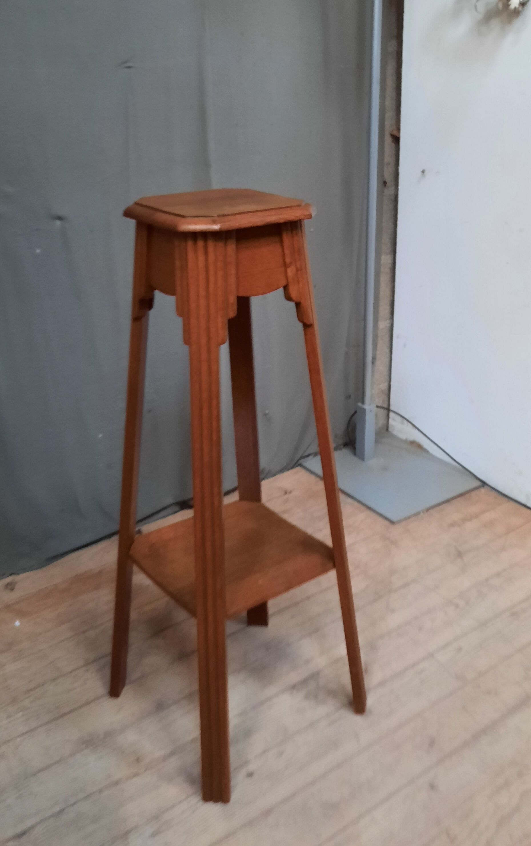 1930s oak selette