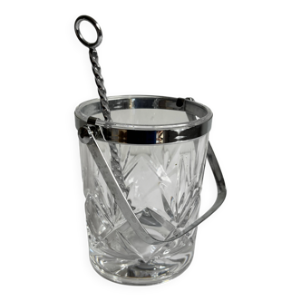 Crystal ice bucket