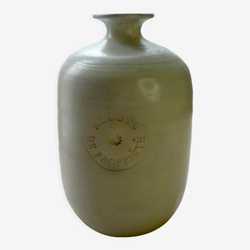 Ceramique blanche "alcool de propriete"  vintage