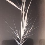 Stainless steel top, hand-engraved décor, to hang