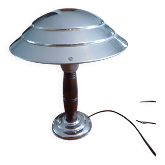 Lampe Jumo Aluminium et Bois