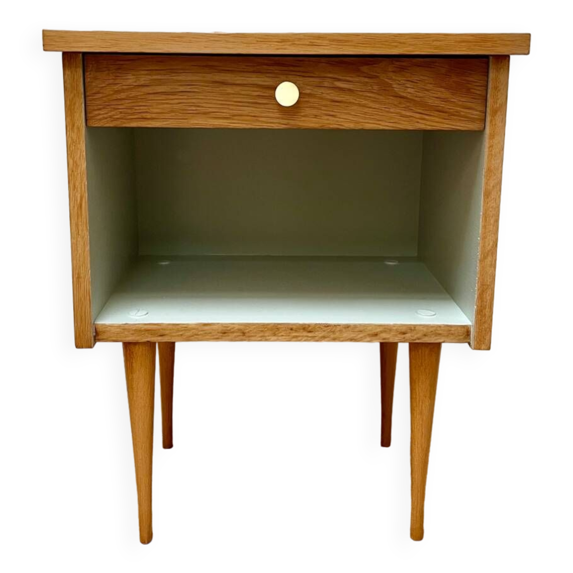 Vintage mizzle bedside table