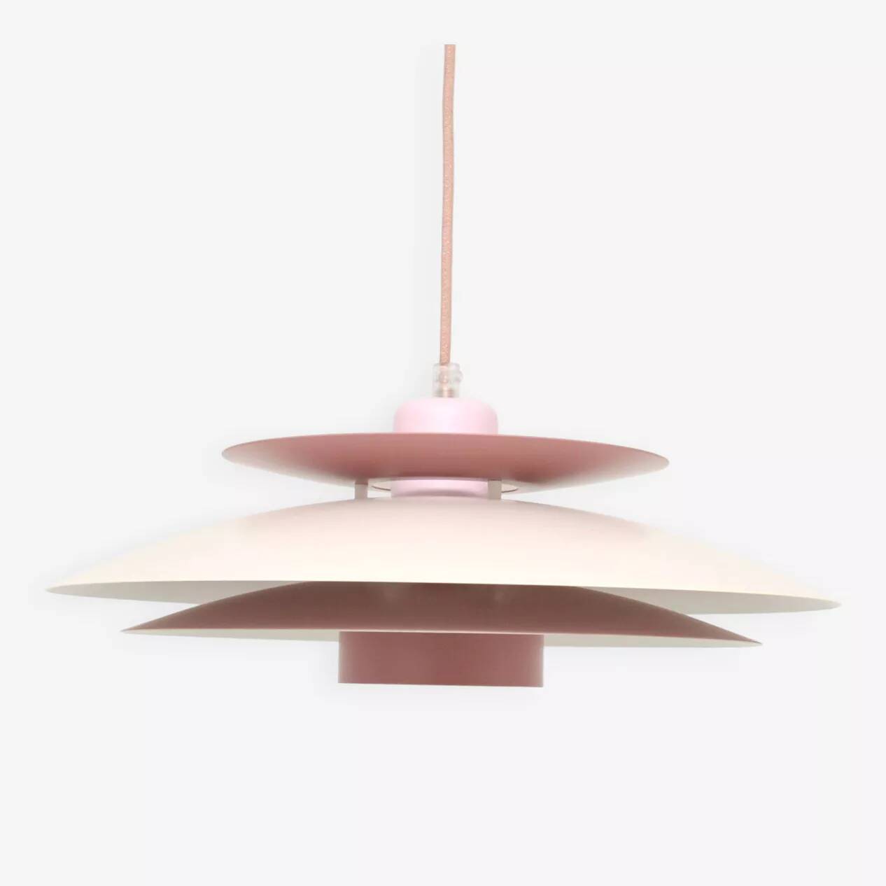 Lavender Horn vintage lamp, Denmark 1970s