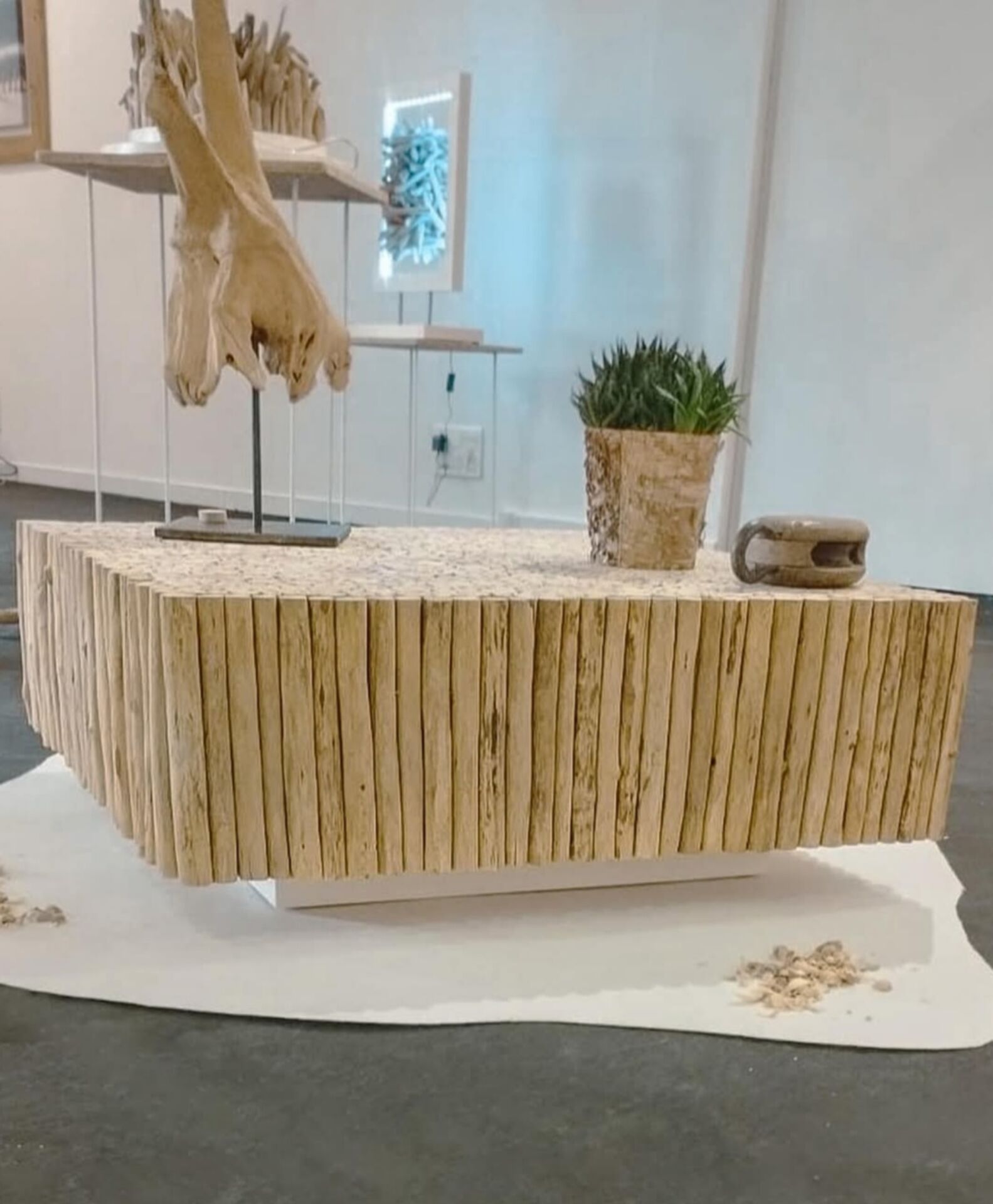 Driftwood coffee table