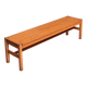 Banc en pin Ilmari Tapiovaara fabriqué en Scandinavie, 1960