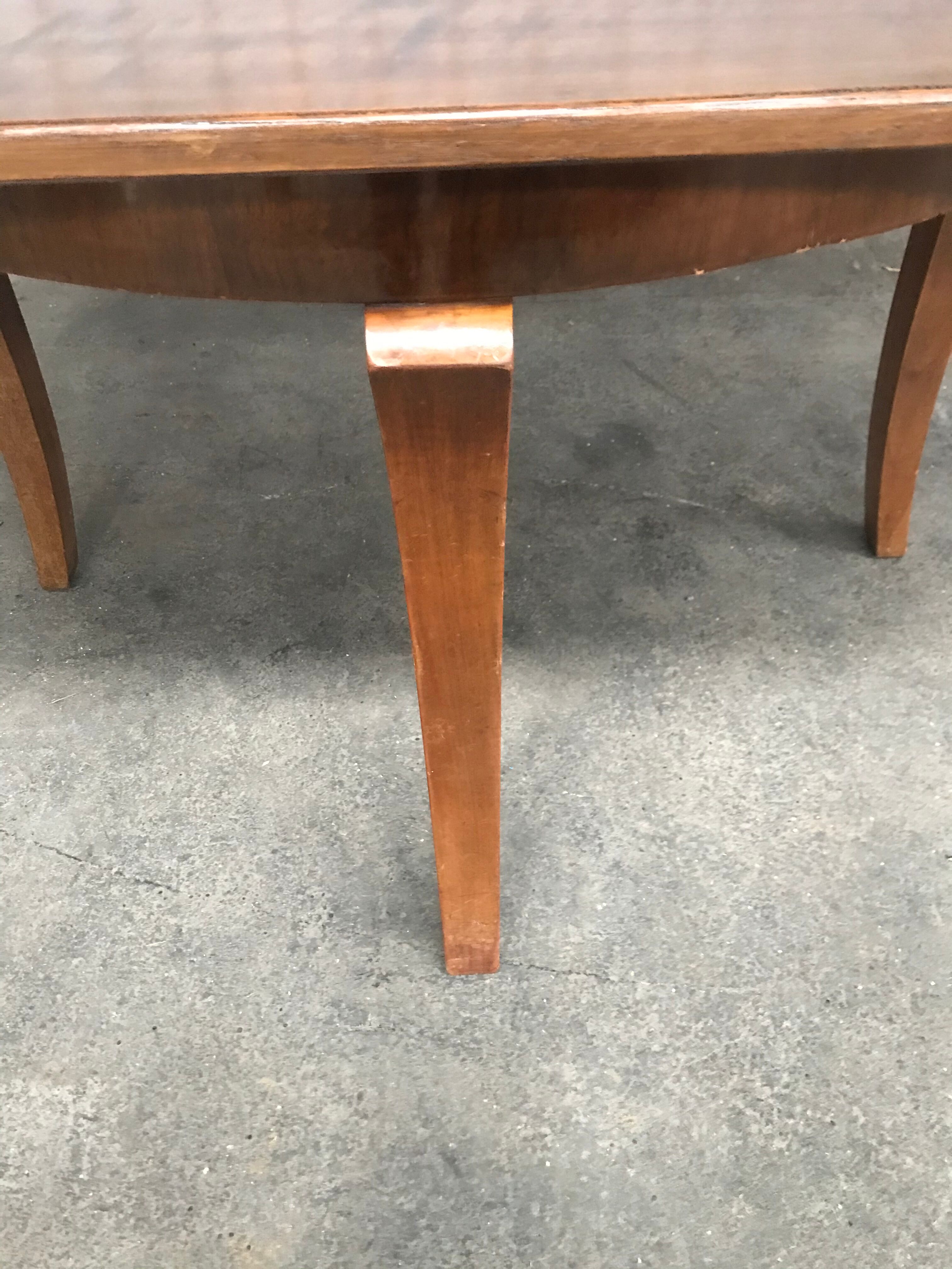 Art deco dining table