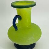 Vintage glass paste vase