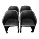 Fauteuils cuir Afra & Tobia Scarpa pour Maxalto, Modèle Artona 8552