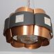 Danish hanging lamp copper Werner Schou for Coronell