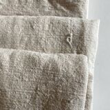 Farm tablecloth 19th in hemp canvas, reserve of trousseau L270cm