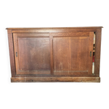Low sideboard with sliding doors