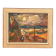 Original Swedish Oil on Panel – “Landscape with Figures” by Lars Niklasson